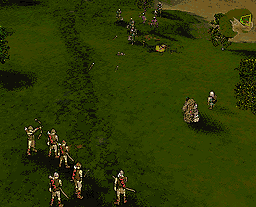 First Wave of Enemies